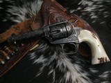 1905 Colt SAA Bisley, .38/40, Beautiful Hand Engraved, Stags, 4 3/4 inch, Gorgeous, Trades Welcome! - 24 of 25