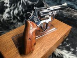 Smith & Wesson model 57, Nickel 6 inch, .41 Magnum, Cased, Unfired Since Factory - 2 of 21