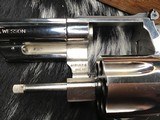 Smith & Wesson model 57, Nickel 6 inch, .41 Magnum, Cased, Unfired Since Factory - 19 of 21