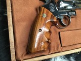 Smith & Wesson model 57, Nickel 6 inch, .41 Magnum, Cased, Unfired Since Factory - 11 of 21