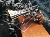 Smith & Wesson model 57, Nickel 6 inch, .41 Magnum, Cased, Unfired Since Factory - 21 of 21