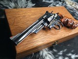 Smith & Wesson model 57, Nickel 6 inch, .41 Magnum, Cased, Unfired Since Factory - 3 of 21