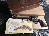 1973 Colt SAA, .45 Colt, 7.5 inch, Second Generation, Boxed - 18 of 20