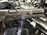 WWII FN High Power, Nazi Proofed, 100% Engraved W/Holster, - 17 of 25