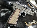 WWII FN High Power, Nazi Proofed, 100% Engraved W/Holster, - 21 of 25