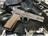 WWII FN High Power, Nazi Proofed, 100% Engraved W/Holster, - 7 of 25