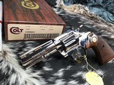 1985 Colt Diamondback .22LR Revolver, Nickel, Boxed, Gorgeous - 1 of 25