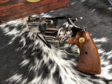 1985 Colt Diamondback .22LR Revolver, Nickel, Boxed, Gorgeous - 2 of 25