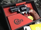 1968 Colt Diamondback, 2.5 Inch, .22LR Revolver, Blued, Boxed