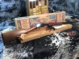 1953 Winchester model 62A Takedown Pump Action Rifle ,.22 SLLR in Factory Picture Box, NOS