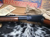 1941 Winchester 62A Rifle in .22 Short W/Original Picture Box & papers - 7 of 25
