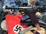 1937 Mauser P08 Luger,, matching with Holster & 2 magazines, Trades Welcome! - 5 of 23