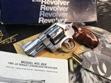 Smith & Wesson 624 No-dash Lew Horton 3 inch, .44 Special, Unfired Since Factory, Boxed, Trades Welcome! - 10 of 24