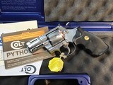 1991 Colt Python, 2.5 inch Stainless, Boxed & Unfired Since Factory - 22 of 25