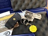 1991 Colt Python, 2.5 inch Stainless, Boxed & Unfired Since Factory - 13 of 25