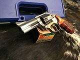 Smith & Wesson model 60-15, Stainless Chiefs Special, 3 inch barrel, .357 Magnum, Target Sights, matching box - 6 of 14