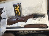 NIB Browning SA GR I, Turnbull Case Colored, From Estate, .22LR Takedown Rifle - 8 of 25