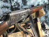 1929 Mfg. Winchester Model 55 Takedown ,30-30 24 inch Hand Engraved - 8 of 25
