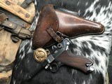 1938 S/42 Code Mauser P08 Luger Rig, Matching # Mag and Grips, W/ Holster - 15 of 24