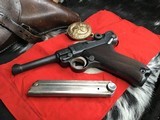 1938 S/42 Code Mauser P08 Luger Rig, Matching # Mag and Grips, W/ Holster - 24 of 24