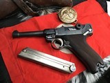 1938 S/42 Code Mauser P08 Luger Rig, Matching # Mag and Grips, W/ Holster - 9 of 24