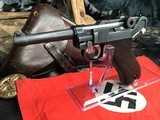 1938 S/42 Code Mauser P08 Luger Rig, Matching # Mag and Grips, W/ Holster - 11 of 24