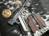 1938 S/42 Code Mauser P08 Luger Rig, Matching # Mag and Grips, W/ Holster - 19 of 24