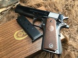 1960 Colt Government Model, Unfired Since Factory, Boxed, 99%, .45acp, Trades Welcome! - 23 of 23
