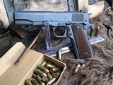 1945 Remington Rand 1911A1 Unissued, Boxed W/NRA Receipt .45acp, 99%, Boyt Holster - 3 of 25