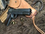 1945 Remington Rand 1911A1 Unissued, Boxed W/NRA Receipt .45acp, 99%, Boyt Holster - 8 of 25
