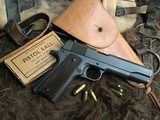 1945 Remington Rand 1911A1 Unissued, Boxed W/NRA Receipt .45acp, 99%, Boyt Holster - 6 of 25