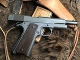 1945 Remington Rand 1911A1 Unissued, Boxed W/NRA Receipt .45acp, 99%, Boyt Holster - 5 of 25