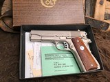 1972 Colt Combat Commander, Satin Finish, Boxed, .45acp, Excellent, Trades Welcome! - 2 of 24