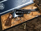 1968 Mfg. Smith & Wesson Model 27-2,The .357 Magnum, N Frame, As New In Box - 2 of 19