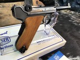 Mauser American Eagle Luger, NOS in Box W/Tools, Receipts & Test Target, 9mm, Trades Welcome! - 8 of 23