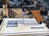Mauser American Eagle Luger, NOS in Box W/Tools, Receipts & Test Target, 9mm, Trades Welcome! - 4 of 23