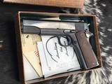 1967 Colt 1911 Government Model, Pre 70 Series, Unfired since factory, Boxed .45acp, Beautiful, Trades Welcome! - 2 of 20