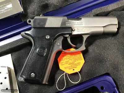 Colt Series 90 Double Eagle Combat Commander, .Rare .40 S&W,Boxed, Stainless, Trades Welcome!