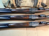 AYA Churchill XXI 3 Shotgun Matched Set, Sideplate, 12 Ga., Trades Welcome - 19 of 25