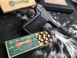 1907 Savage Pistol, Engraved & Boxed, .32acp. Gorgeous, Trades Welcome - 13 of 22