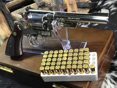 Smith & Wesson 27-2, Six Inch N Frame, Factory Nickel, Presentation Cased,.357 Magnum, Trades Welcome! - Image 13 of 24