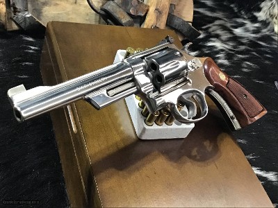 Smith & Wesson 27-2, Six Inch N Frame, Factory Nickel, Presentation Cased,.357 Magnum, Trades Welcome! - Image 2 of 24