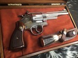 Smith & Wesson 27-2, Six Inch N Frame, Factory Nickel, Presentation Cased,.357 Magnum, Trades Welcome! - 8 of 24
