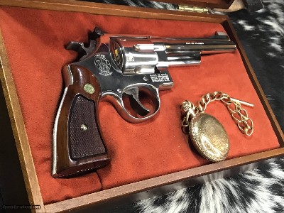 Smith & Wesson 27-2, Six Inch N Frame, Factory Nickel, Presentation Cased,.357 Magnum, Trades Welcome! - Image 20 of 24