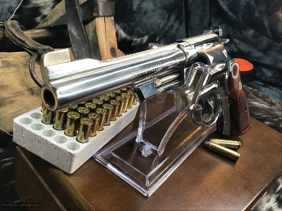 Smith & Wesson 27-2, Six Inch N Frame, Factory Nickel, Presentation Cased,.357 Magnum, Trades Welcome! - Image 9 of 24