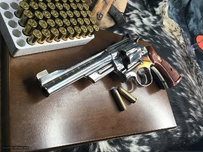 Smith & Wesson 27-2, Six Inch N Frame, Factory Nickel, Presentation Cased,.357 Magnum, Trades Welcome! - Image 4 of 24