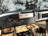 1961 Mfg. Pigeon Grade, Solid Rib, Angelo Bee Engraved Winchester Model 12, 12 Ga. GORGEOUS, Trades Welcome - 10 of 25