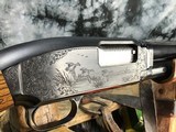 1961 Mfg. Pigeon Grade, Solid Rib, Angelo Bee Engraved Winchester Model 12, 12 Ga. GORGEOUS, Trades Welcome - 7 of 25