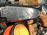 1961 Mfg. Pigeon Grade, Solid Rib, Angelo Bee Engraved Winchester Model 12, 12 Ga. GORGEOUS, Trades Welcome