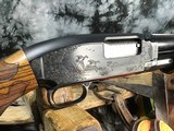 1961 Mfg. Pigeon Grade, Solid Rib, Angelo Bee Engraved Winchester Model 12, 12 Ga. GORGEOUS, Trades Welcome - 4 of 25